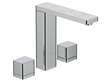 GZERO - 3 hole washbasin mixer with aerator by GUGLIELMI RUBINETTERIE - view 2
